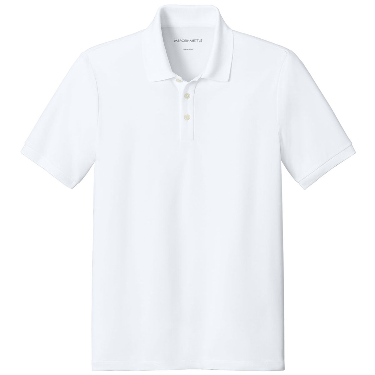 Mercer+Mettle Men's White Everyday Performance Polo