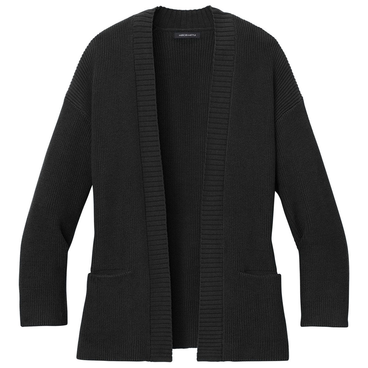 Mercer+Mettle Women's Deep Black Open Cardi
