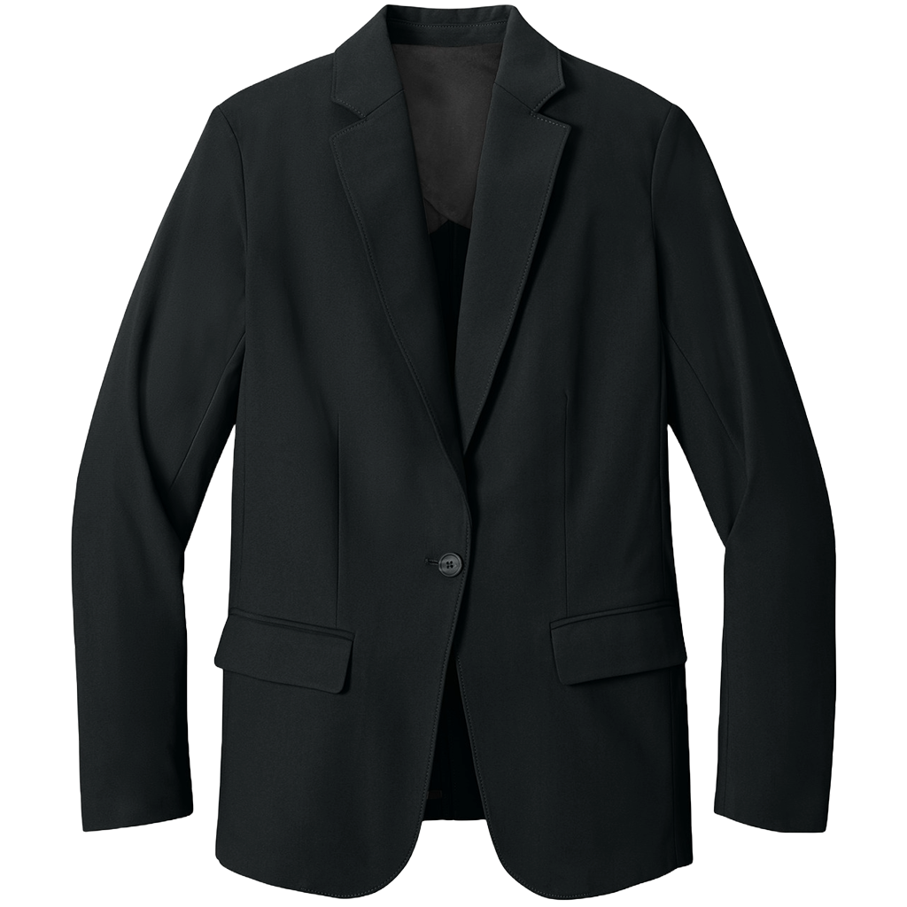 Mercer+Mettle Women's Deep Black Capital Tech Blazer