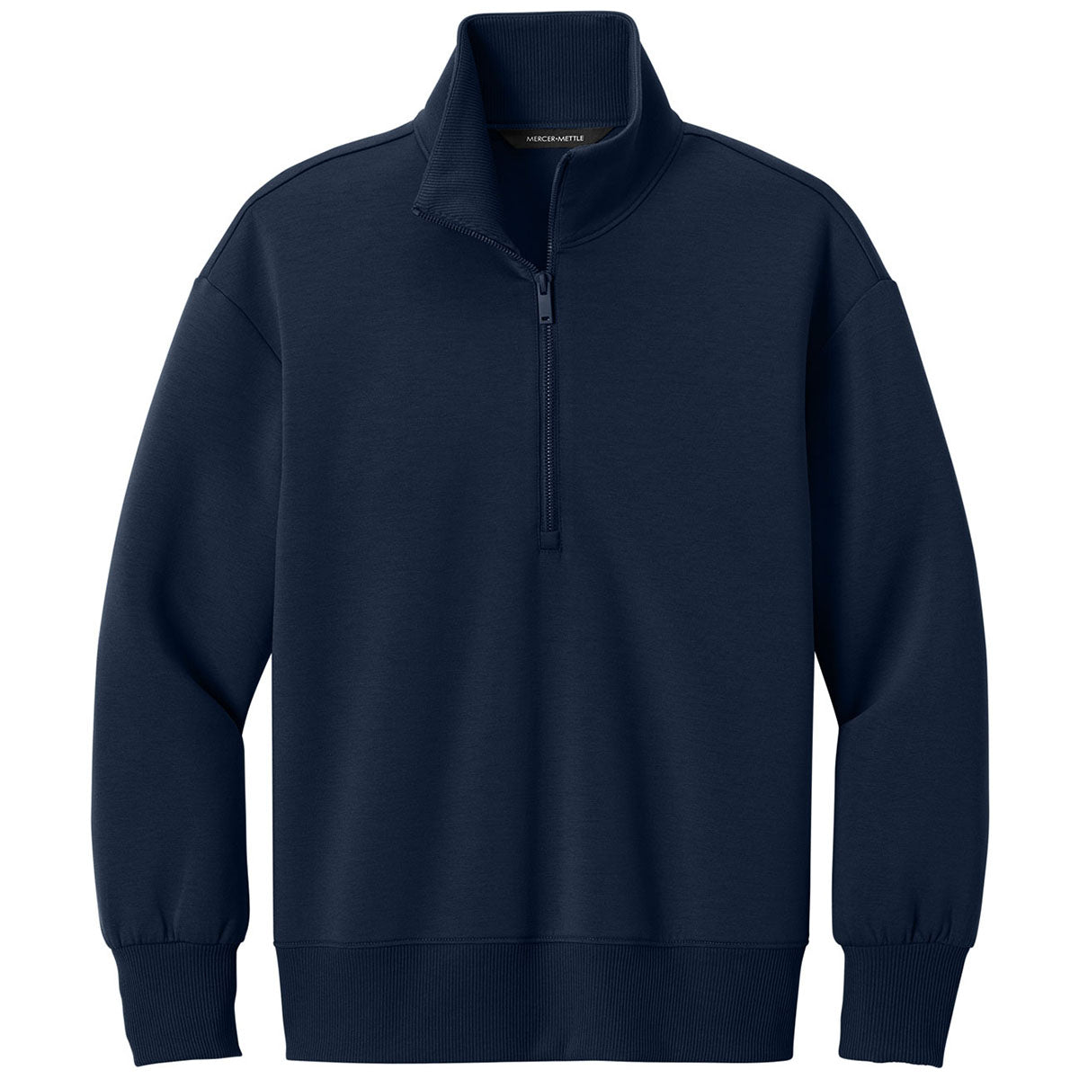 Mercer+Mettle Women's Night Navy Soft Spacer 1/4-Zip