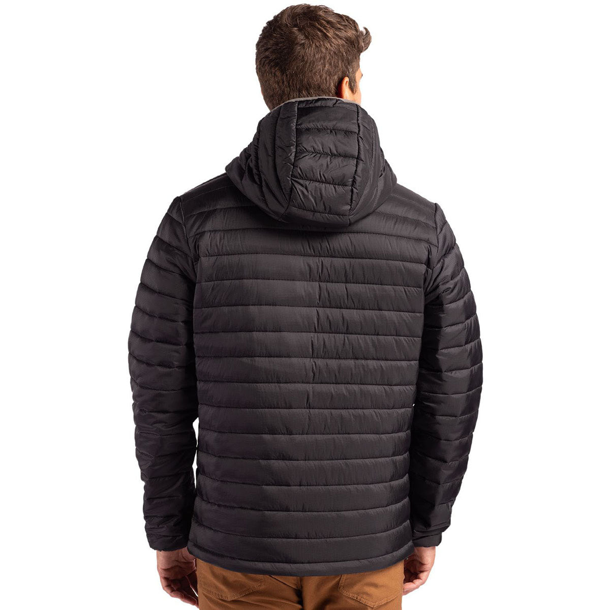 Clique Men's Black Valhalla Full Zip Puffer Jacket