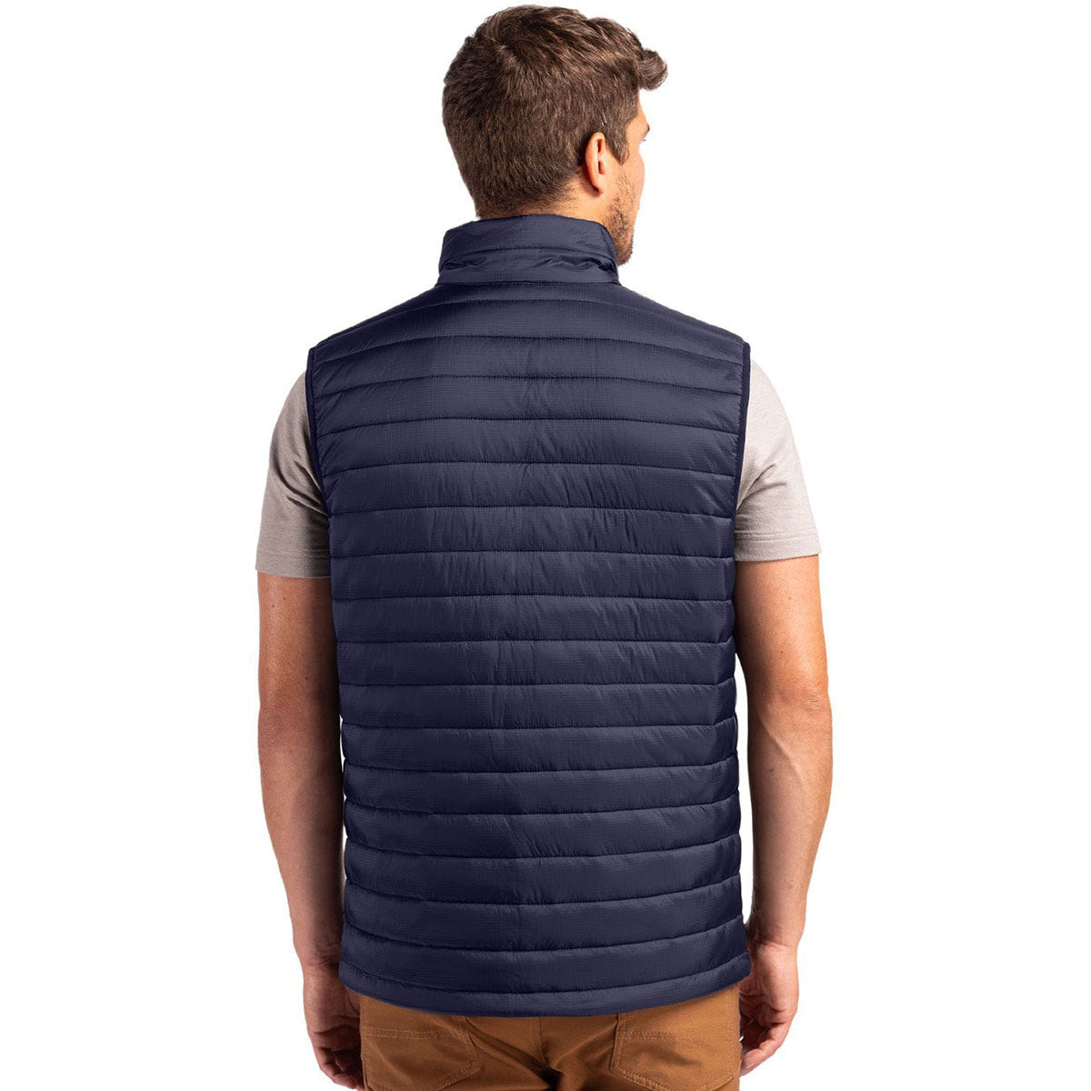 Clique Men's Dark Navy Valhalla Full Zip Puffer Vest