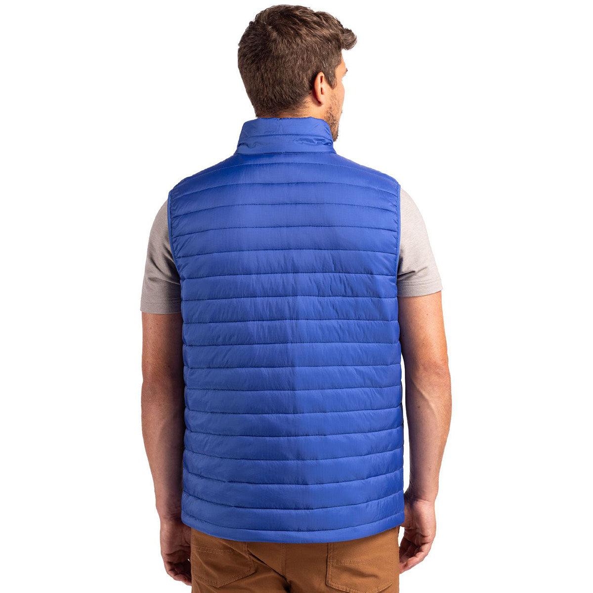 Clique Men's Royal Blue Valhalla Full Zip Puffer Vest