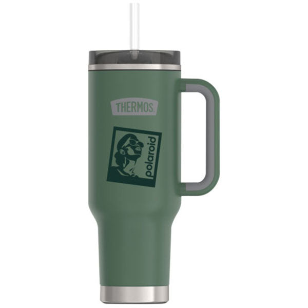 Thermos Alpine Green 40oz Stainless Steel Cup Holder Mug