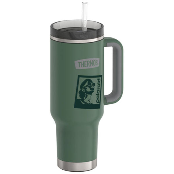 Thermos Alpine Green 40oz Stainless Steel Cup Holder Mug