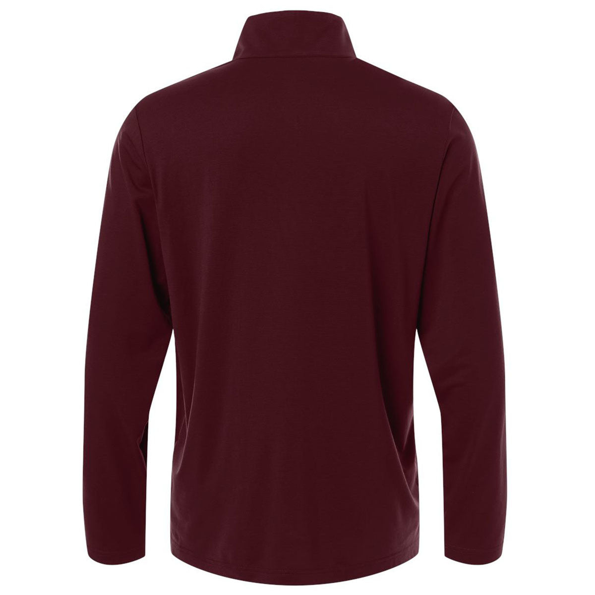 North End Men's Burgundy/Carbon JAQ Stretch Performance Quarter-Zip
