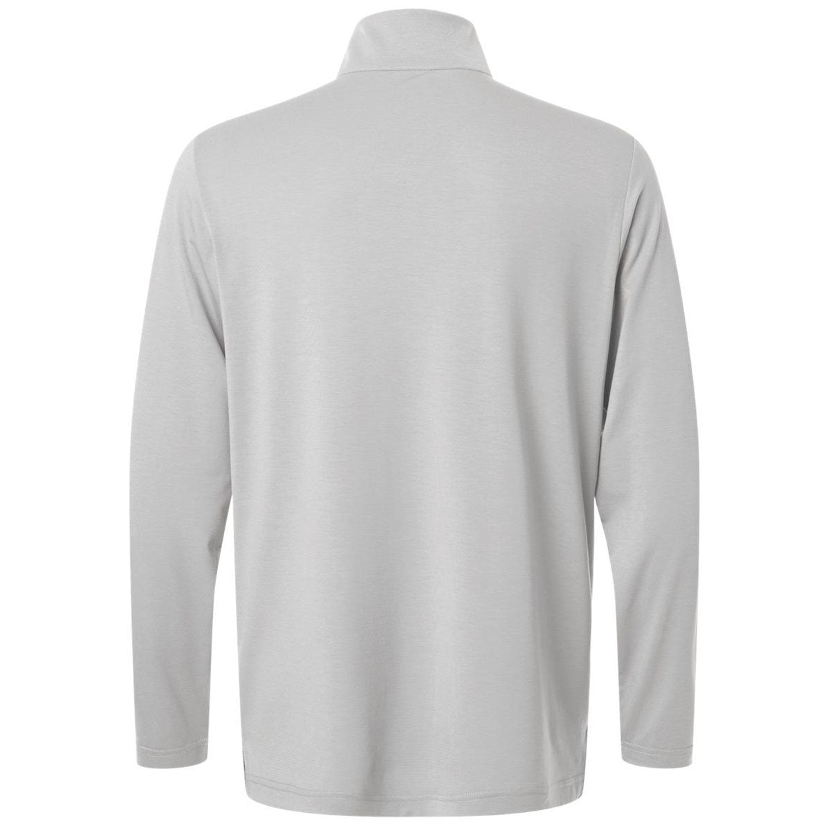 North End Men's Platinum/Carbon JAQ Stretch Performance Quarter-Zip