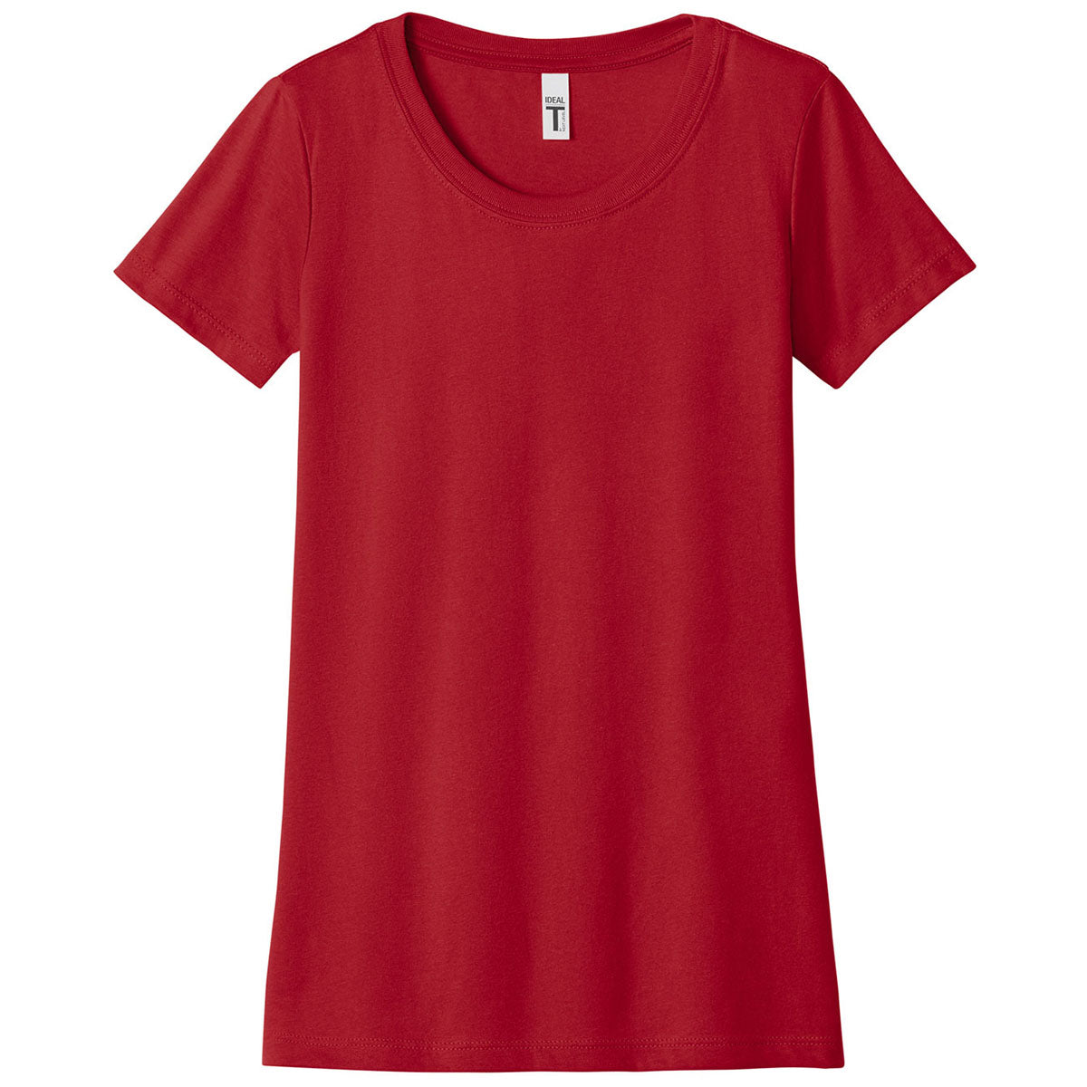 Next Level Women's Red Ideal Tee