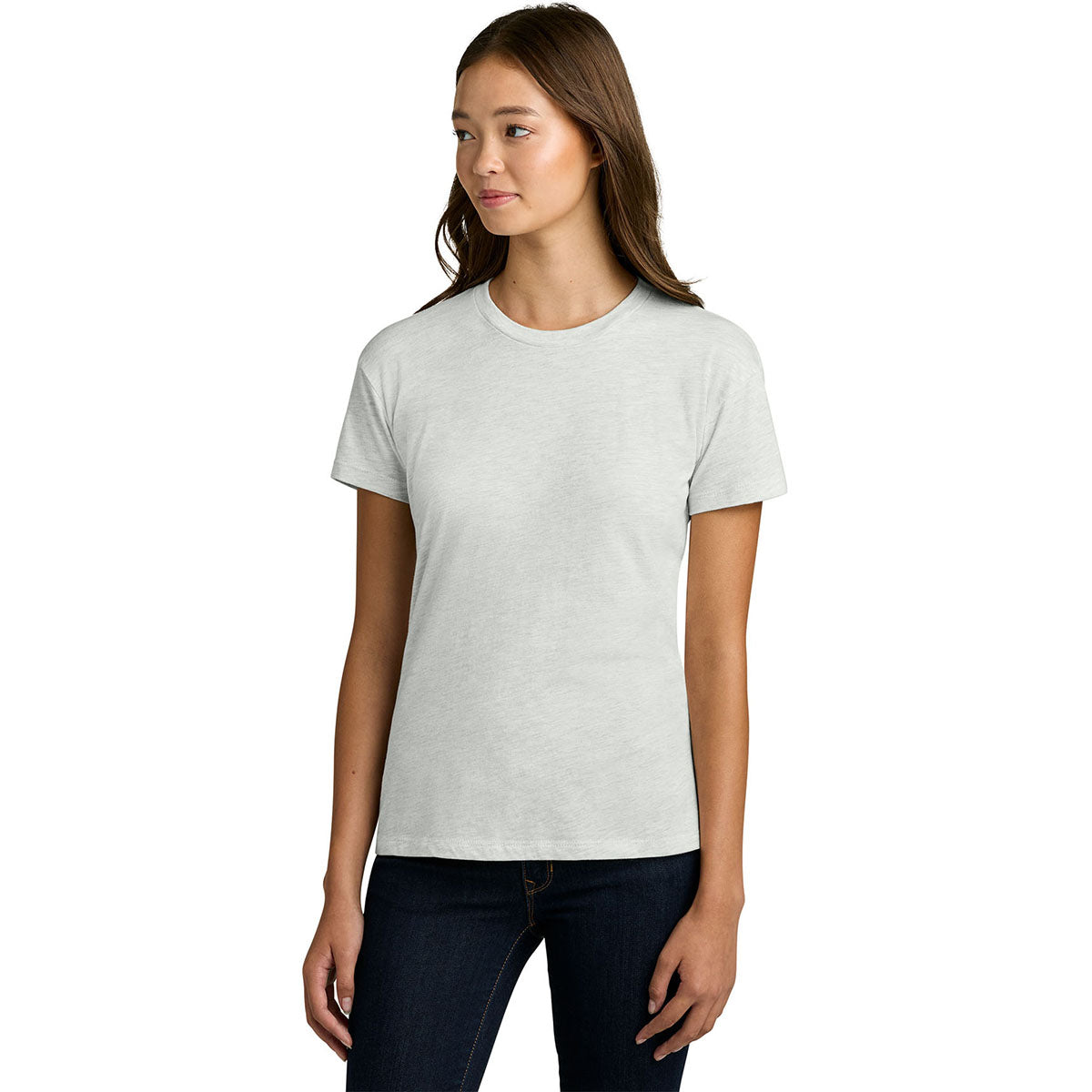 Next Level Women's Oatmeal Cotton Relaxed Tee
