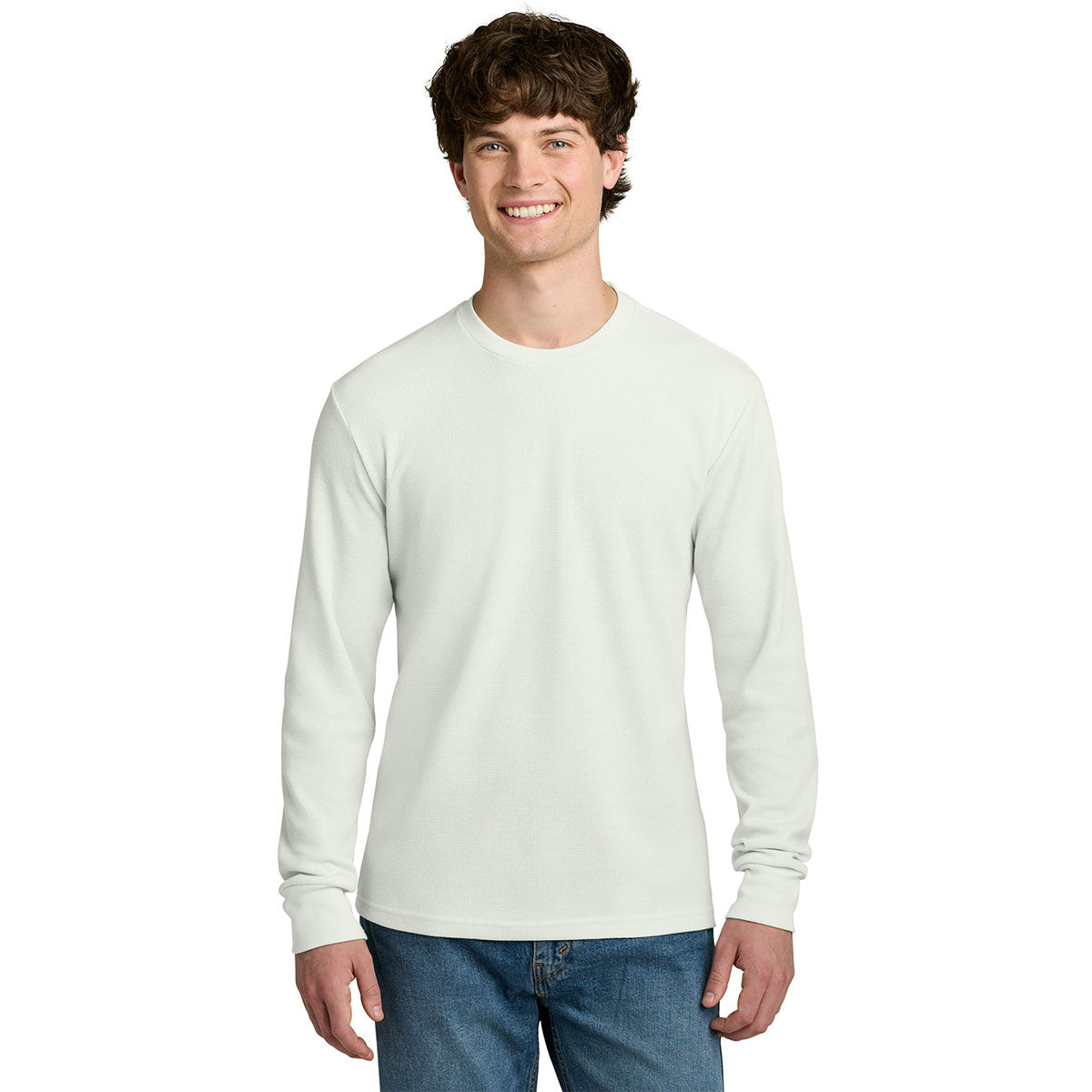 Next Level Men's Bone Apparel Ideal Thermal Long Sleeve Tee