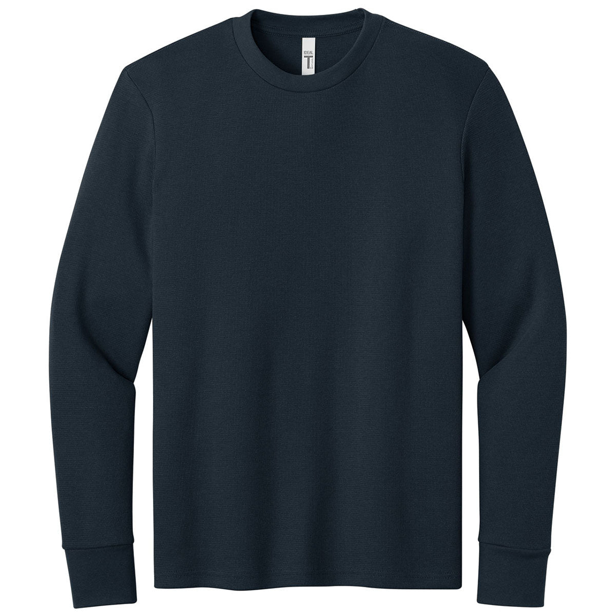 Next Level Men's Midnight Navy Apparel Ideal Thermal Long Sleeve Tee