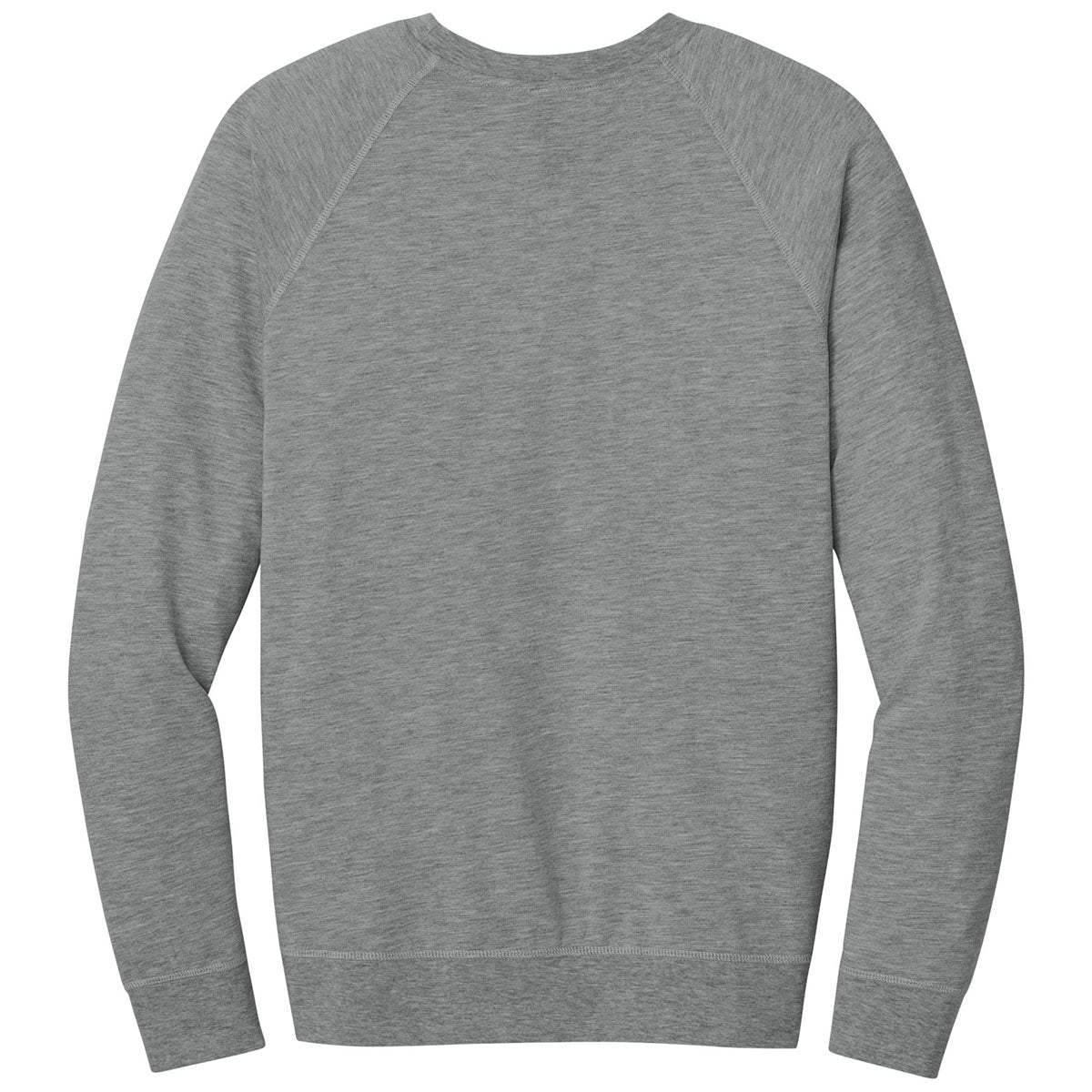 Next Level Men's Heather Gray Laguna Raglan Sweatshirt