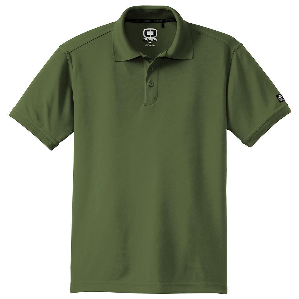 OGIO Men's Grit Green Caliber 2.0 Polo