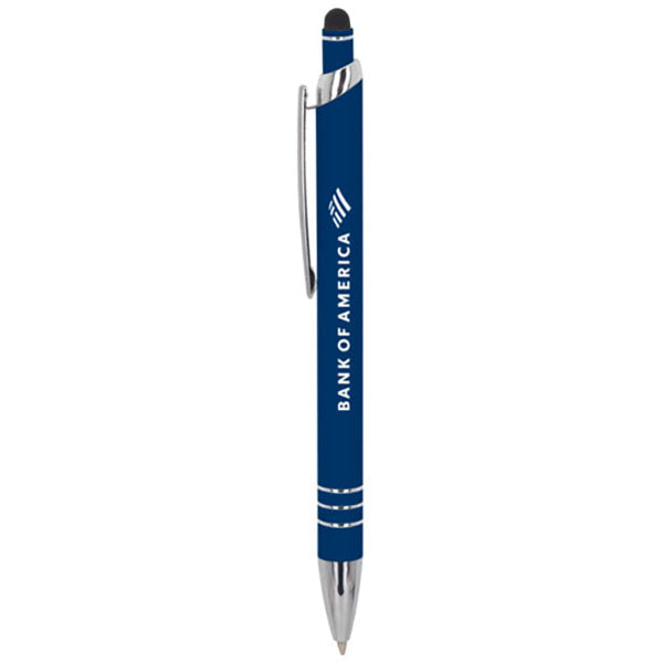 SnugZ Navy Camden Recycled Aluminum Pen