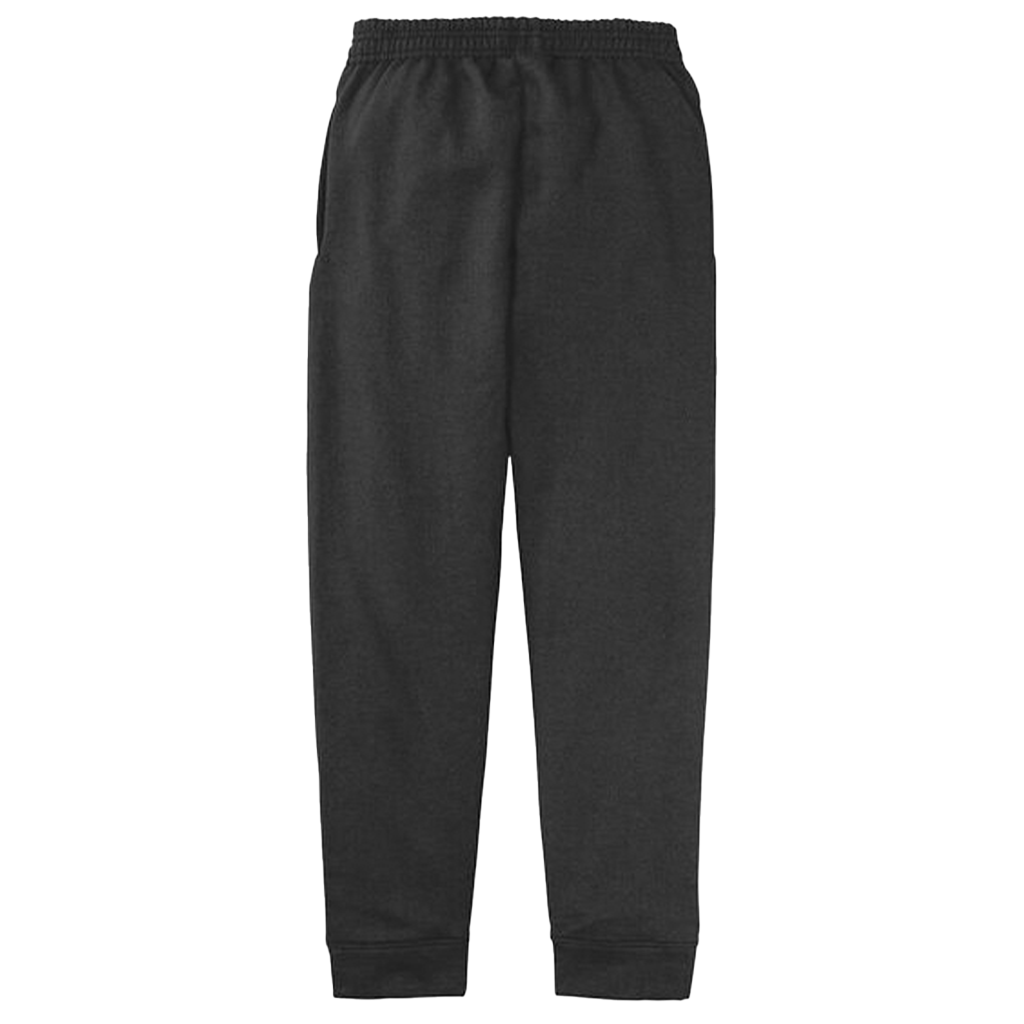 Port & Company Youth Jet Black Core Fleece Jogger