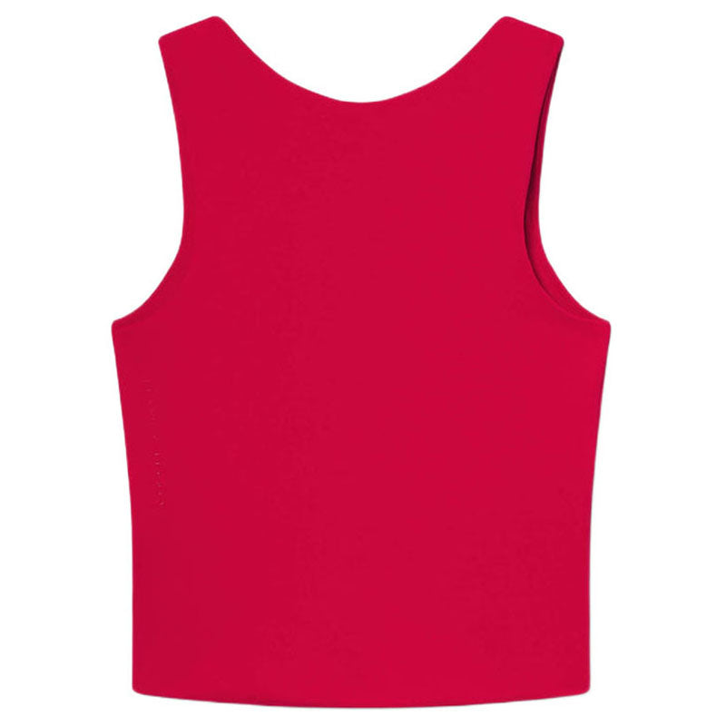 UNRL Women's Carmine Red Performa Fitted Tank