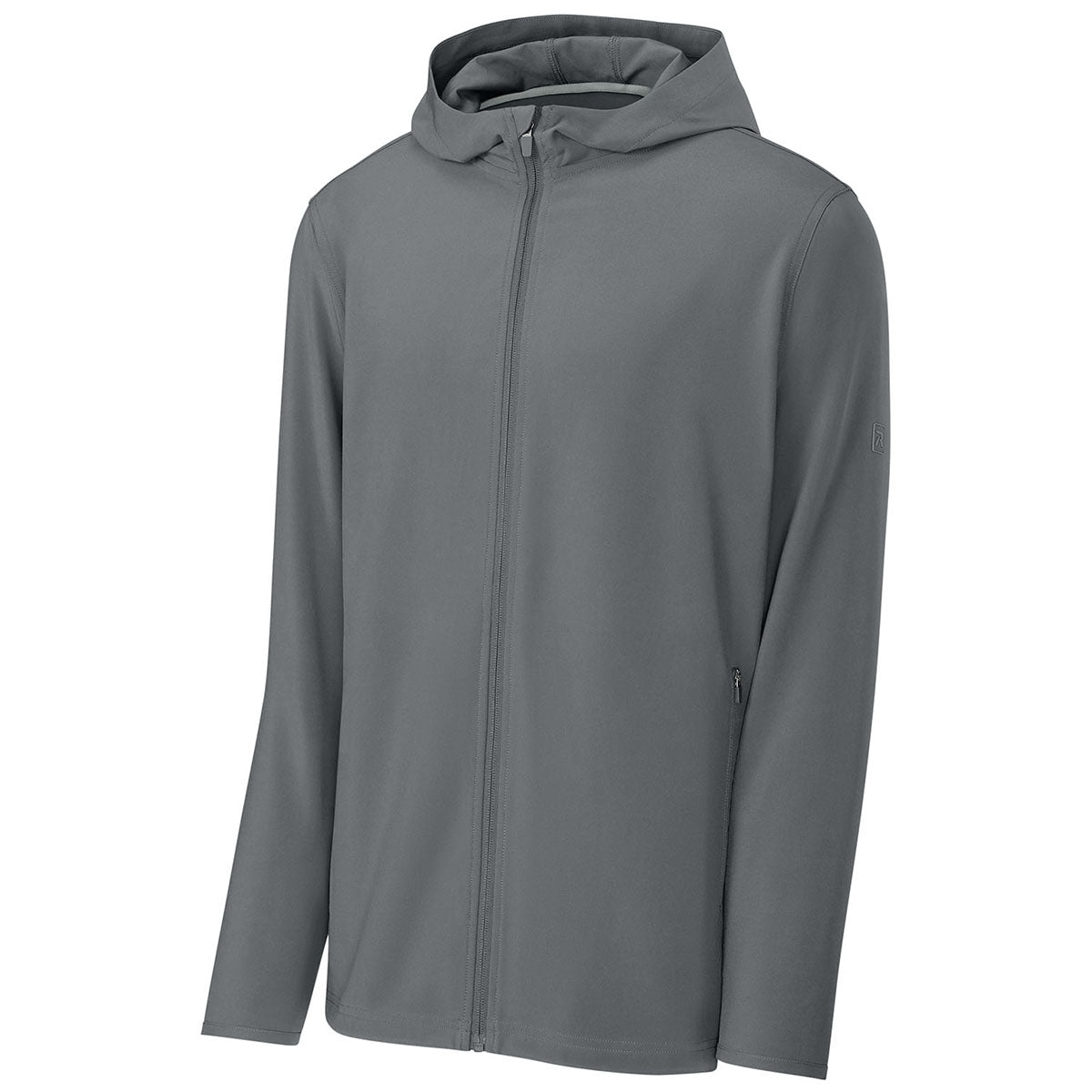 Richardson Men's Charcoal Barrage Hooded Wind Jacket