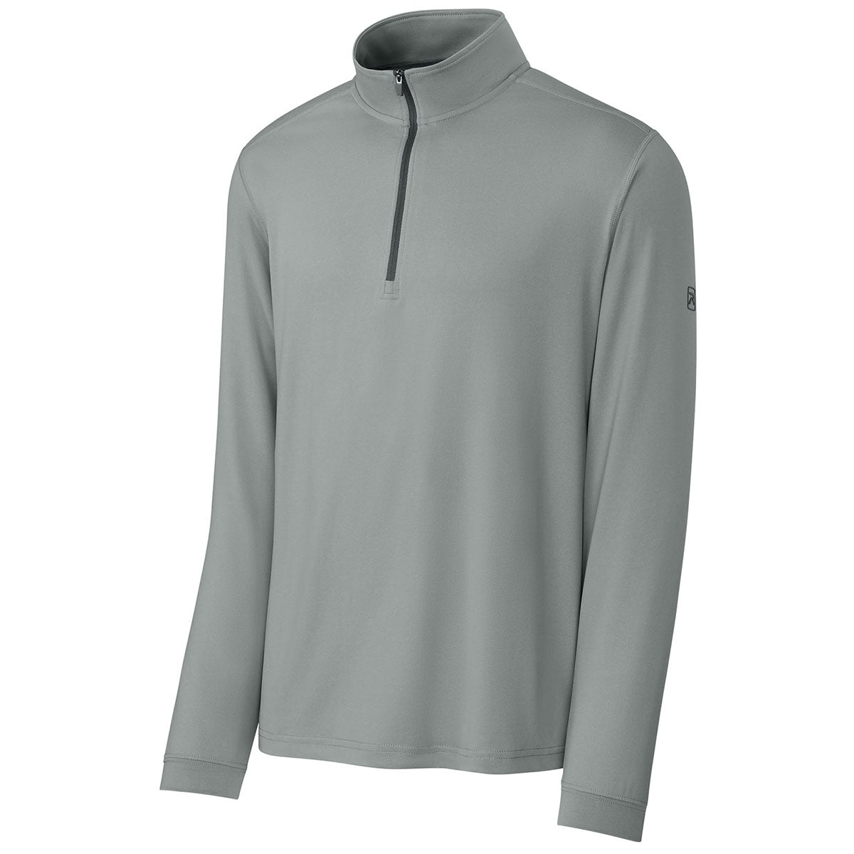 Richardson Men's Grey Vertex 1/4-Zip Pullover