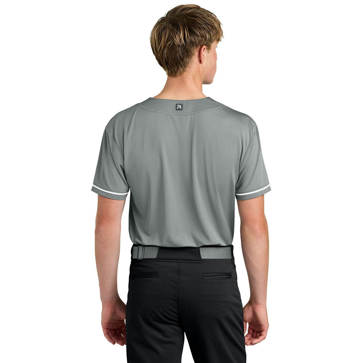 Richardson Men's Grey Select 2-Button Baseball Jersey