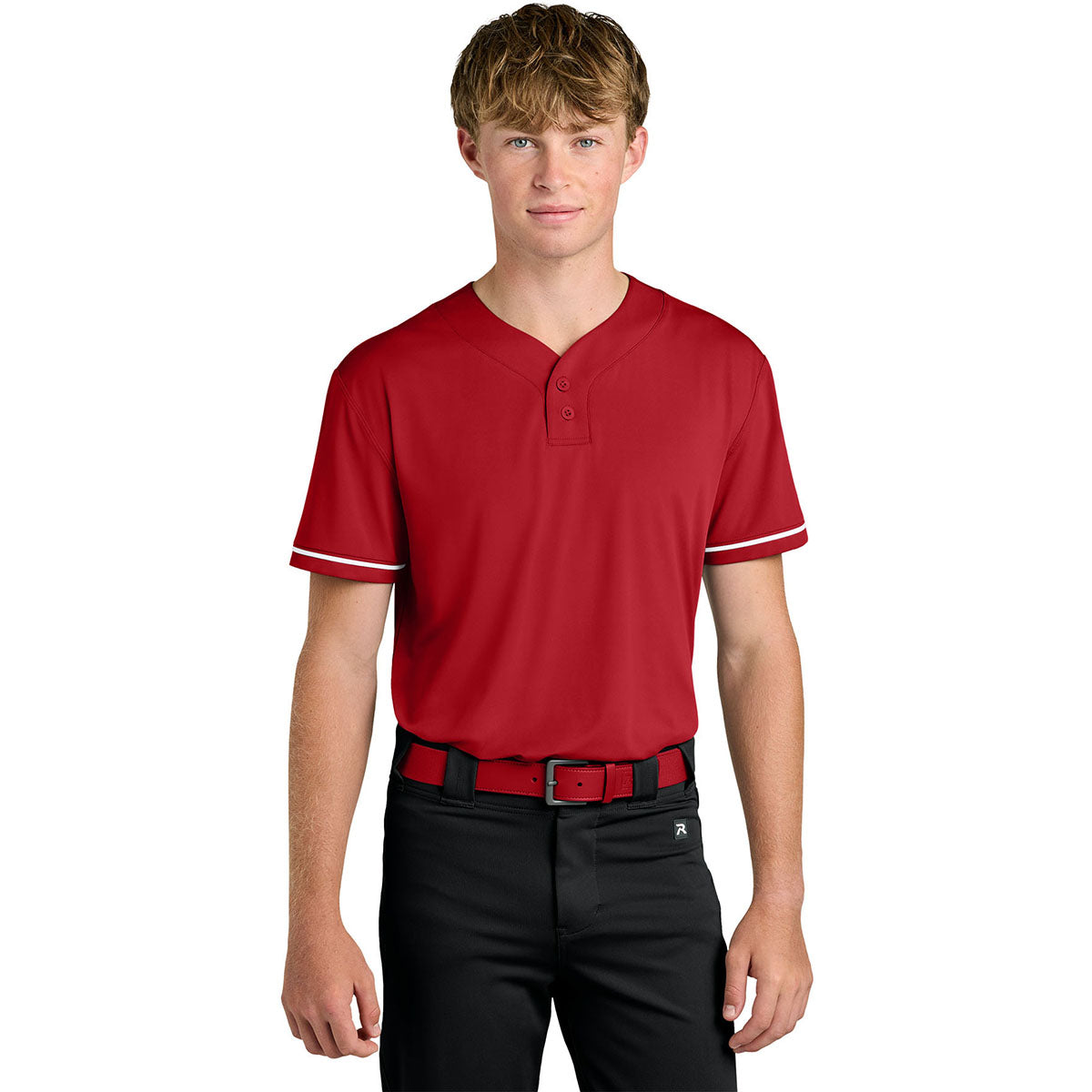 Richardson Men's Red Select 2-Button Baseball Jersey