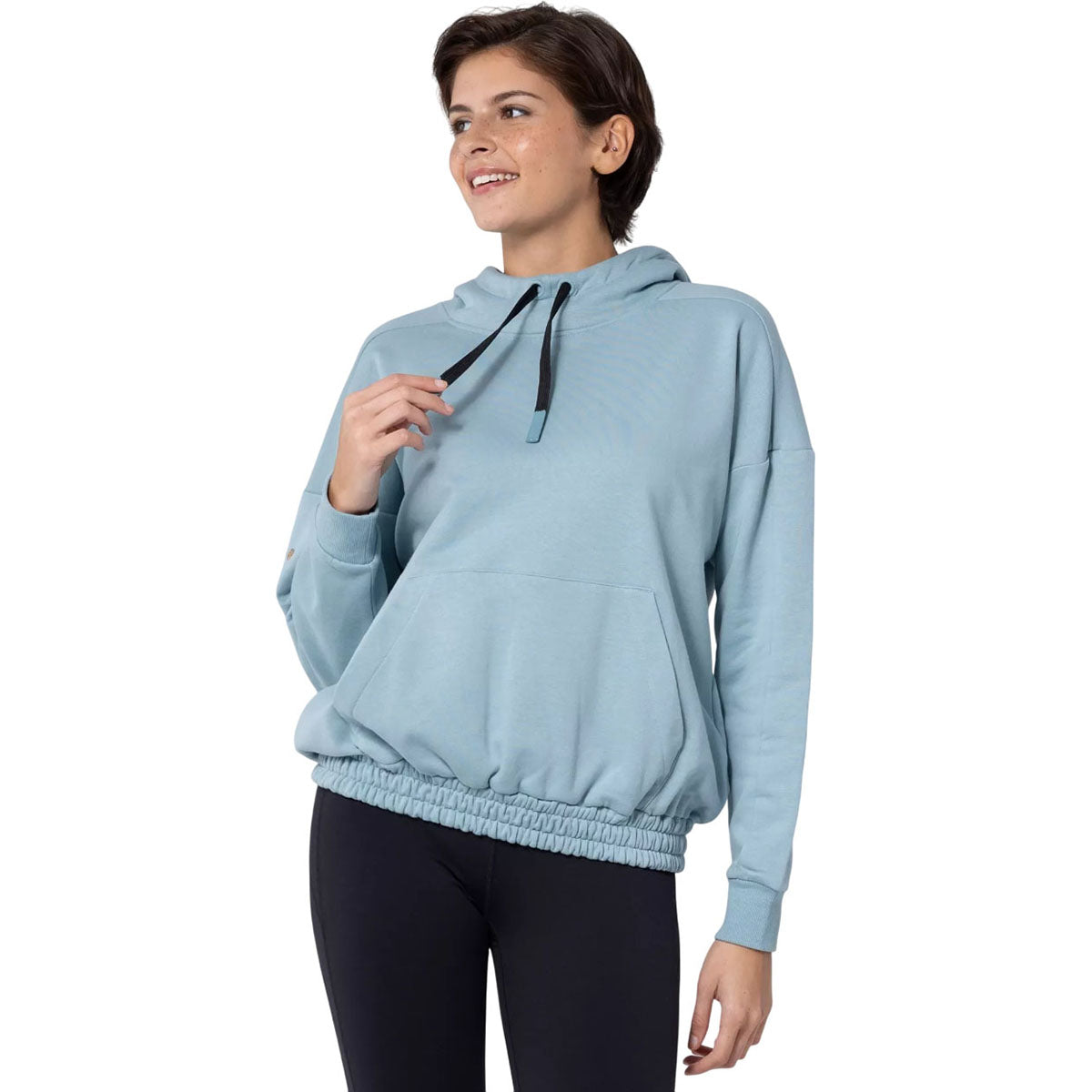 Levelwear Women's Stone Blue Waterfall Hoody