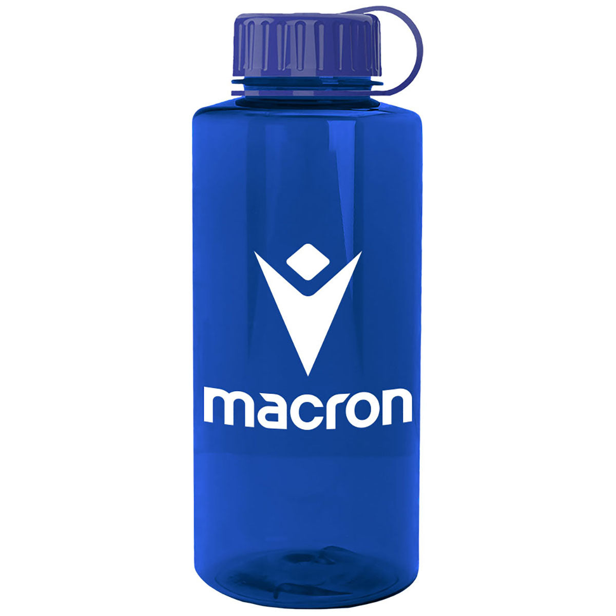 SnugZ Transparent Blue Chains 36oz Tritan Flair Bottle w/Drink-thru Lid