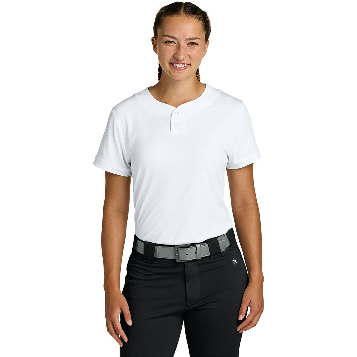 Richardson Women's White Select 2-Button Softball Jersey