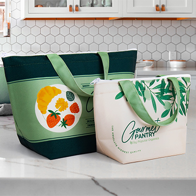 Pop Promos Custom Recycled Canvas Lunch Coolers