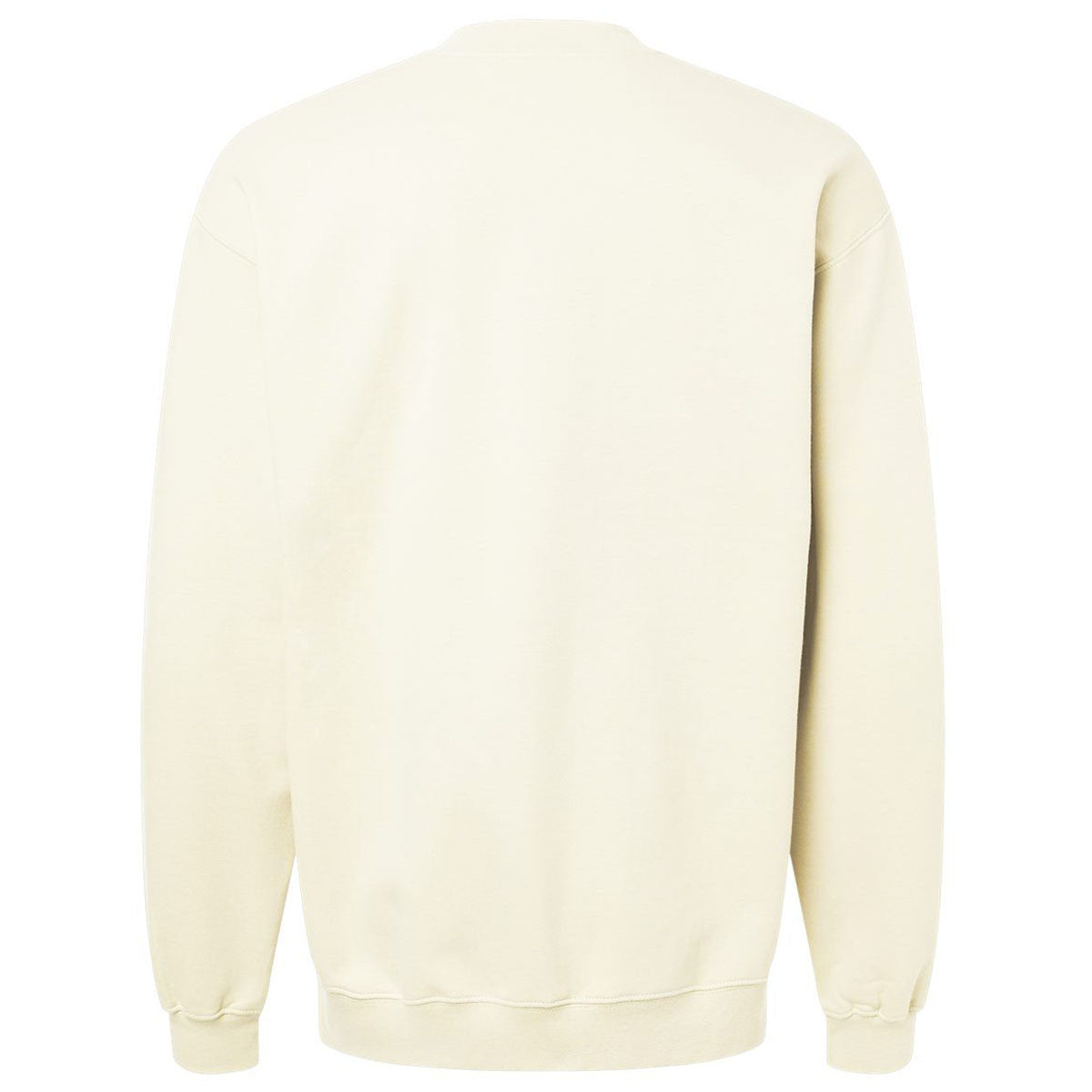 Gildan Unisex Off White Midweight 1/4 Zip Sweatshirt