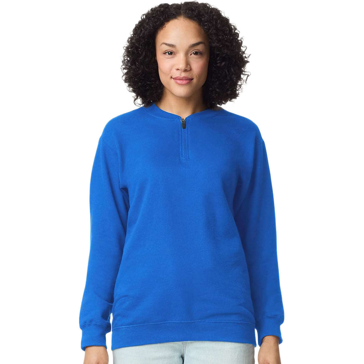Gildan Unisex Royal Midweight 1/4 Zip Sweatshirt