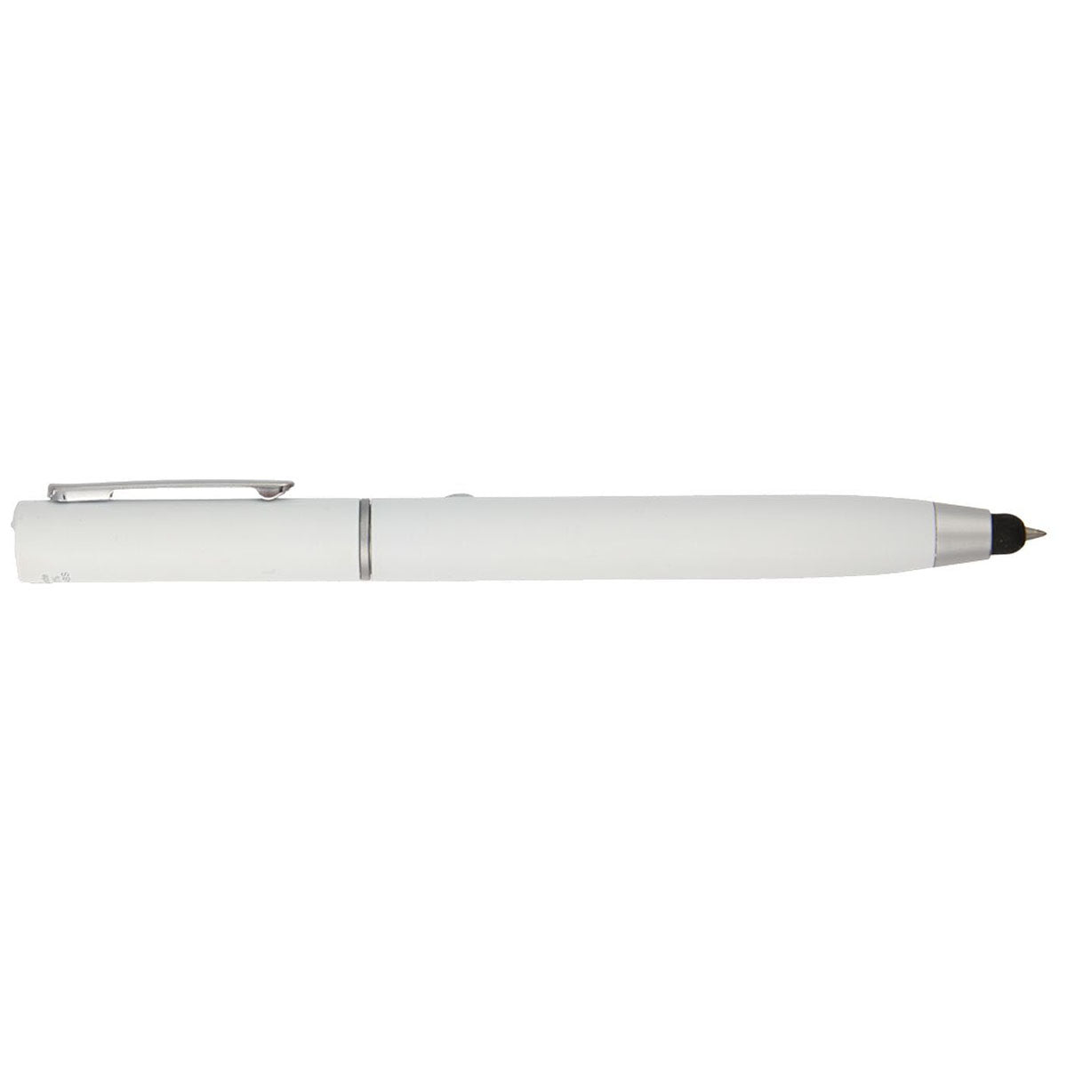 Bullet White 3-in-1 Tech Cleaning Stylus Gel Pen