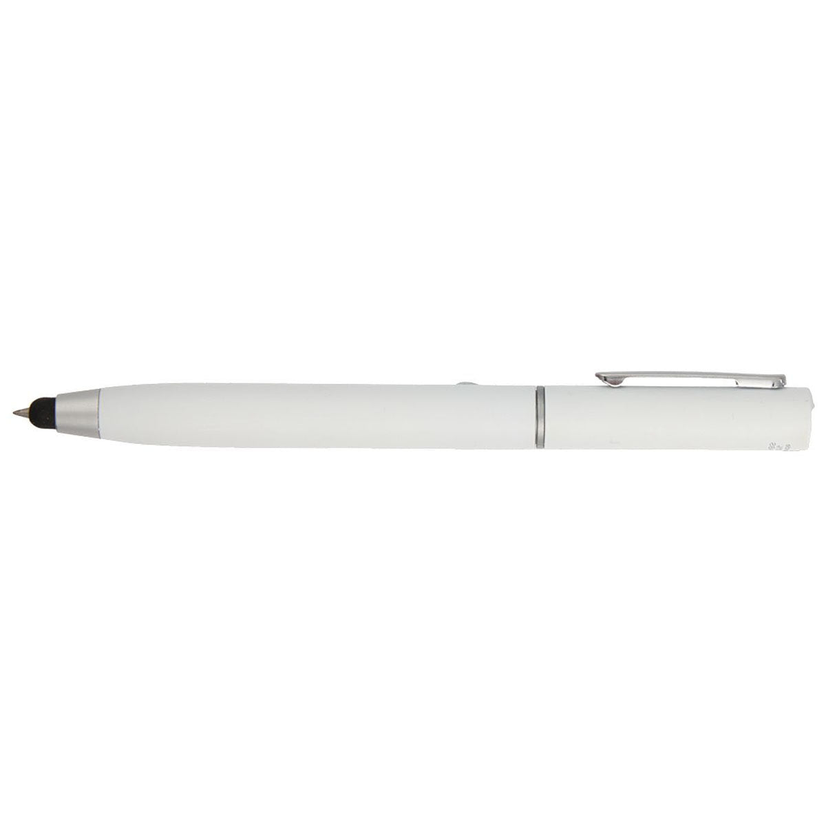 Bullet White 3-in-1 Tech Cleaning Stylus Gel Pen