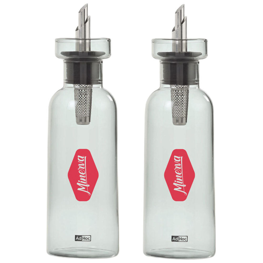 AdHoc Grey AromaPour Oil & Vinegar Dispenser Set