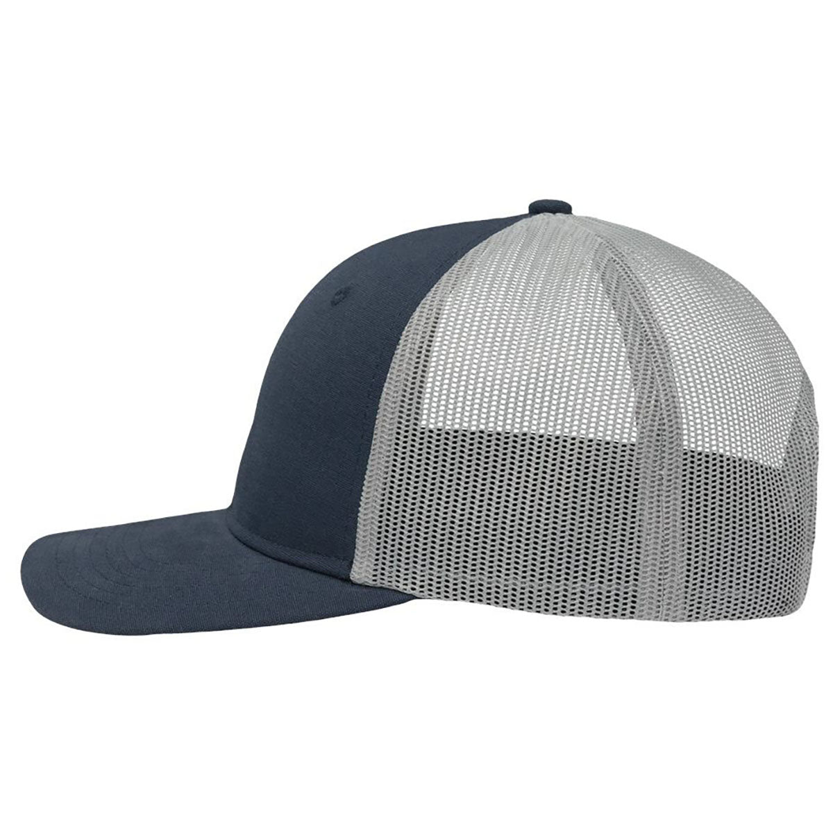 Sportsman Navy/Grey Modern Six-Panel Trucker Fit Cap