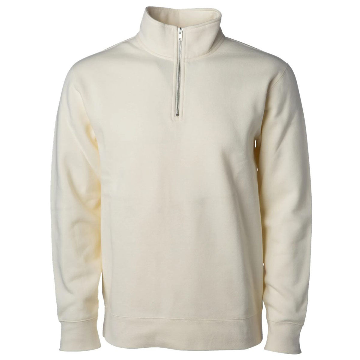 Independent Trading Co. Men's Bone Midweight Quarter-Zip Pullover