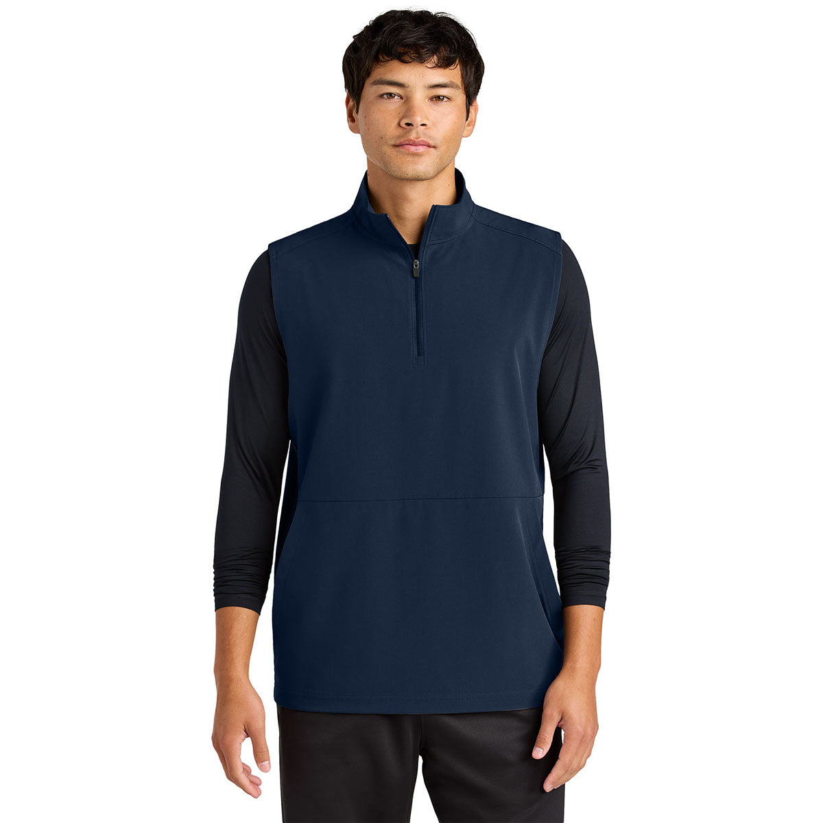 Sport-Tek Men's True Navy Repeat 1/4-Zip Vest
