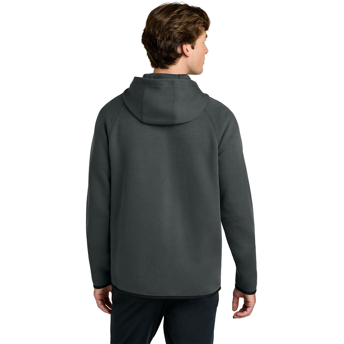 Sport-Tek Men's Iron Grey Phenom Full-Zip Hoodie
