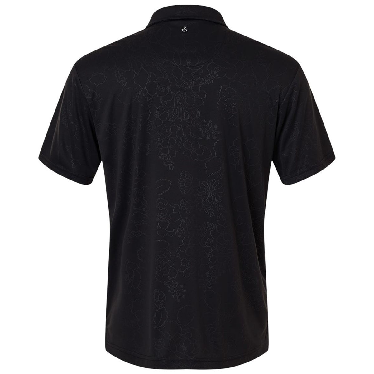Swannies Men's Black Ehrman Polo