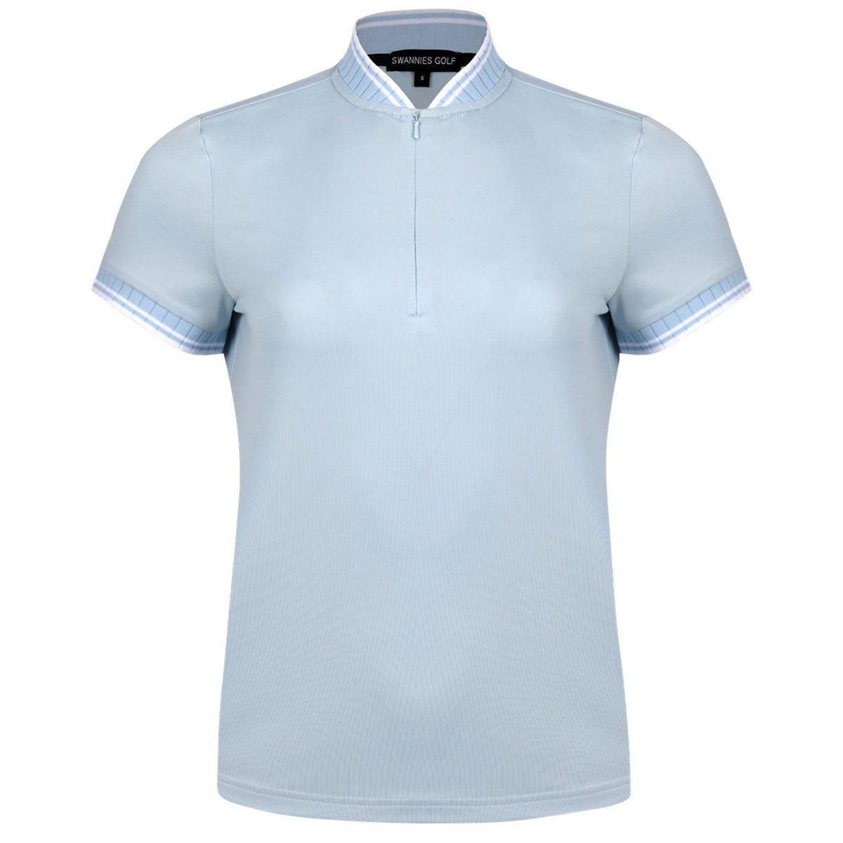 Swannies Women's Sky Tara Tipped Polo