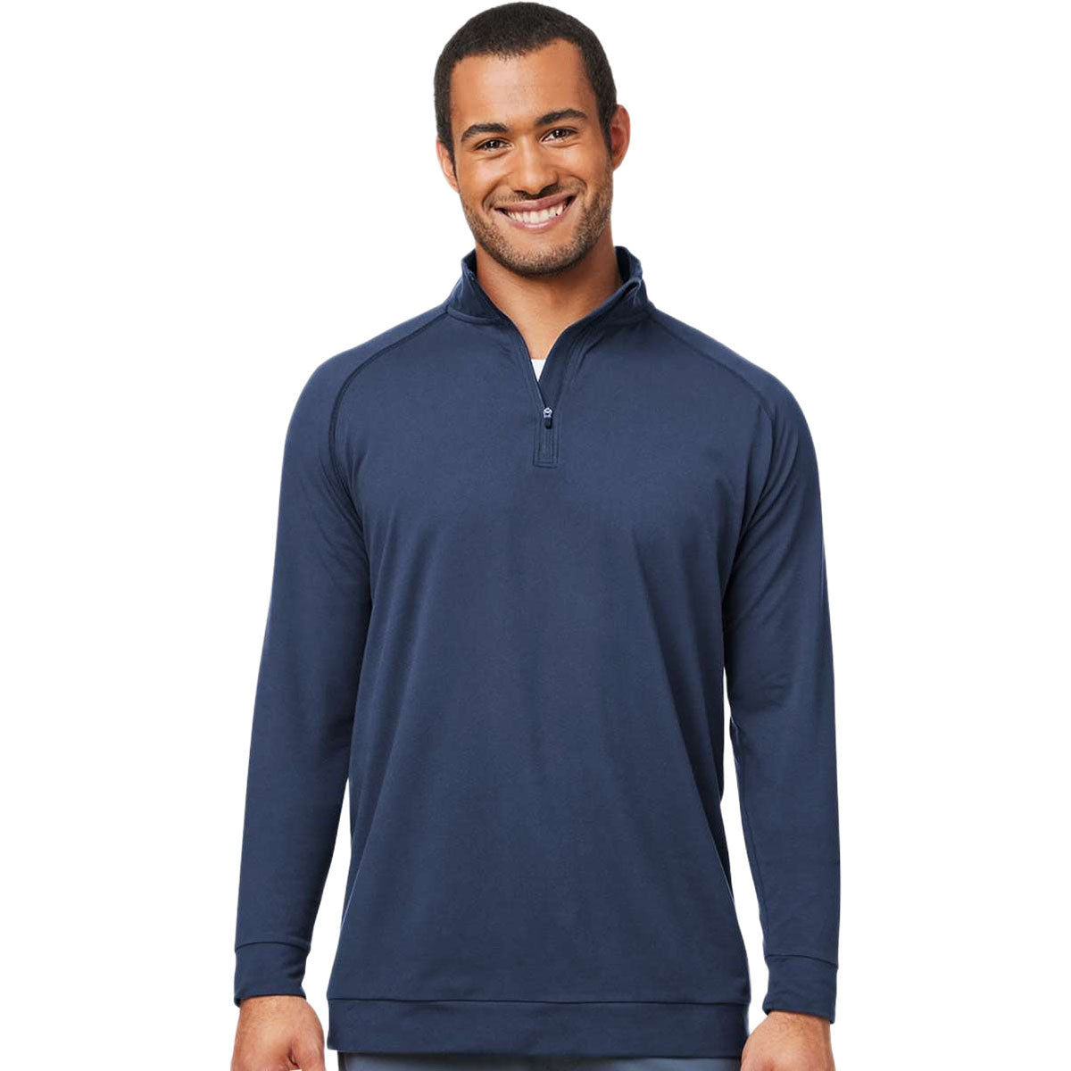 Swannies Men's Navy Colt Quarter-Zip Pullover