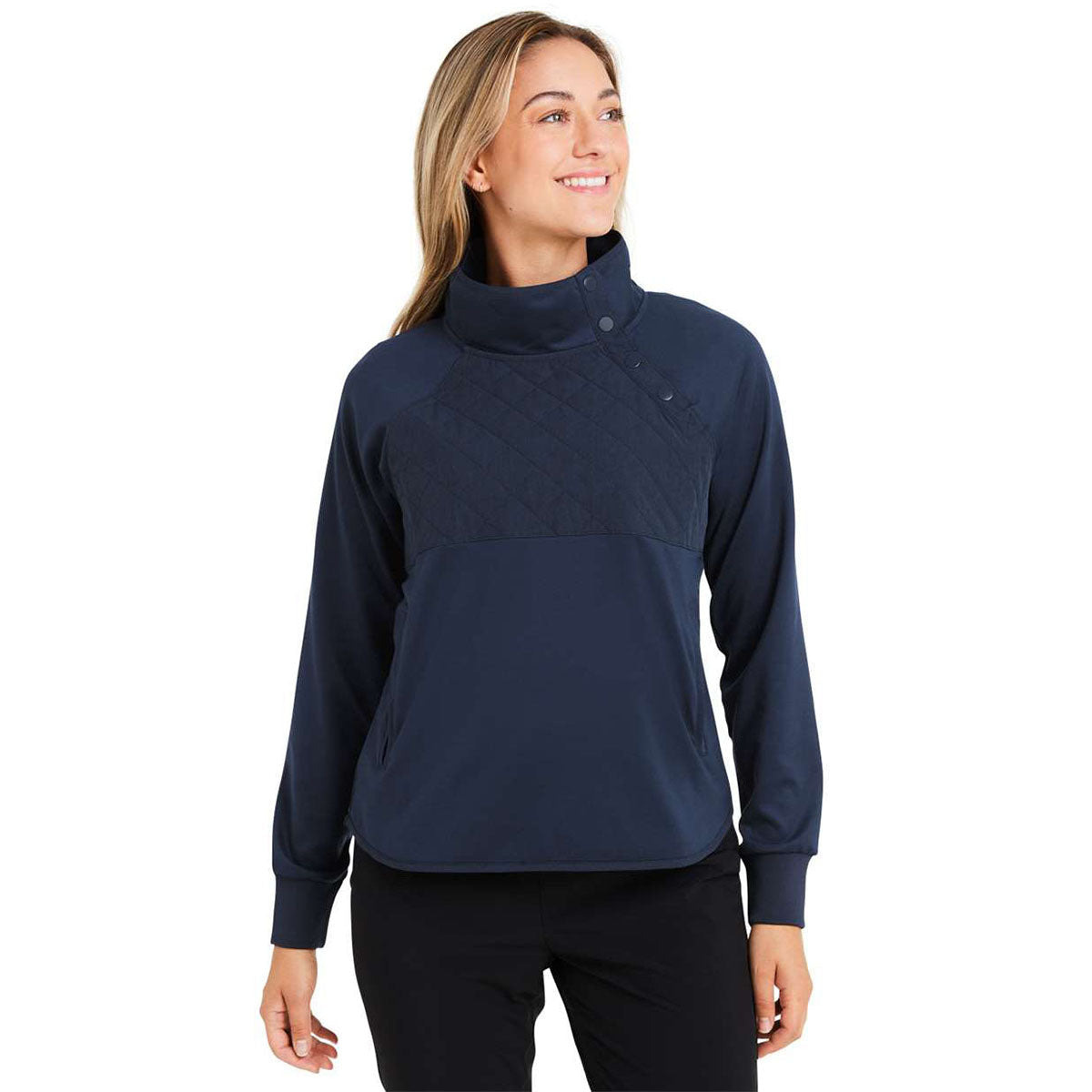 Swannies Women's Navy Ellis Pullover