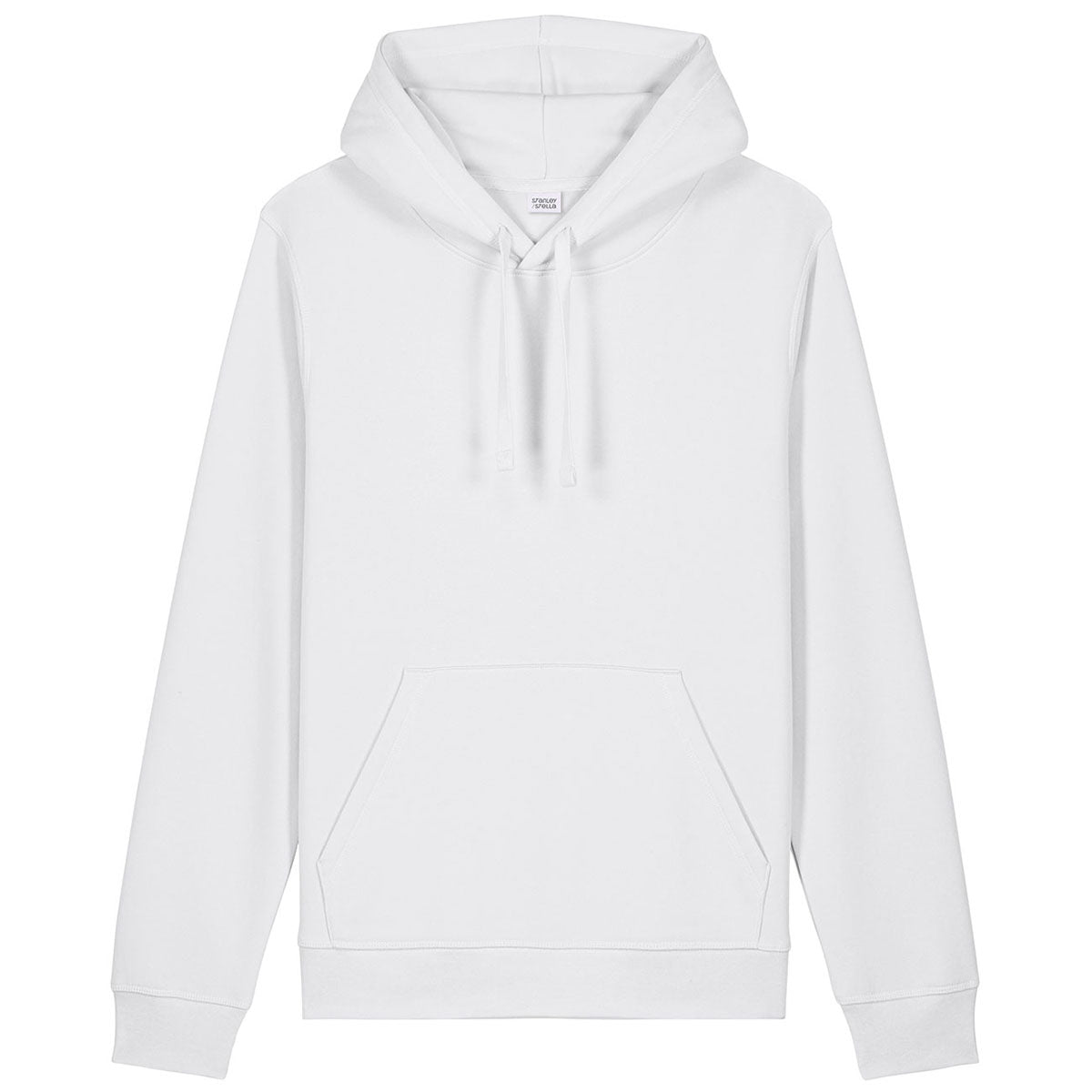 Stanley/Stella Unisex White Drummer 2.0 Hooded Sweatshirt