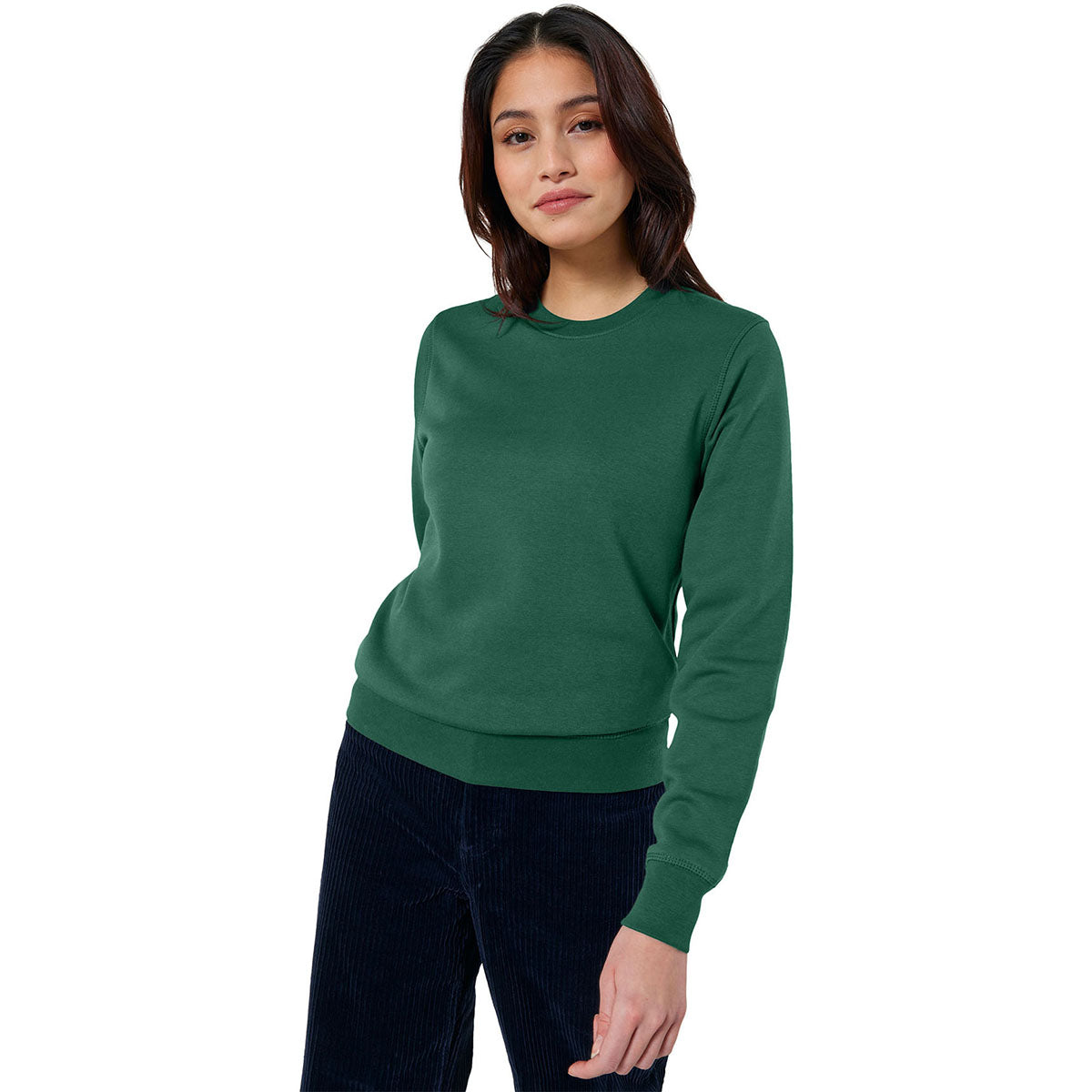 Stanley/Stella Unisex Bottle Green Roller Crewneck Sweatshirt