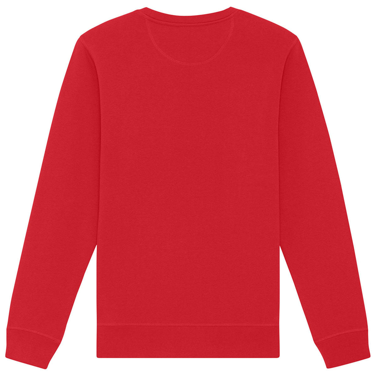 Stanley/Stella Unisex Red Roller Crewneck Sweatshirt