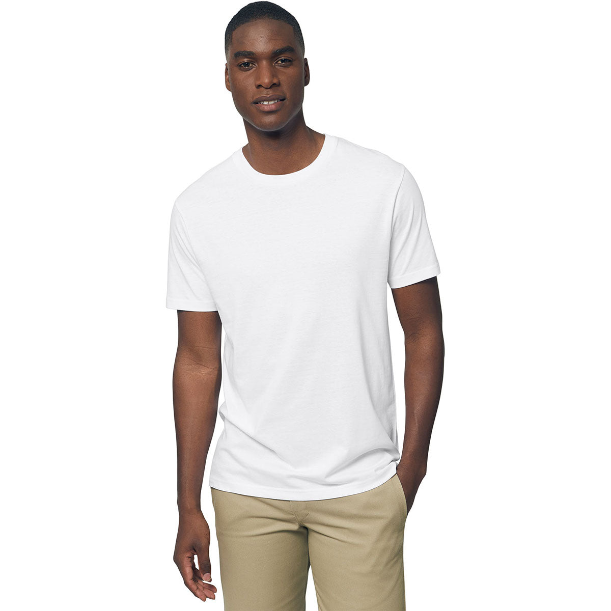 Stanley/Stella Unisex White Rocker Tee