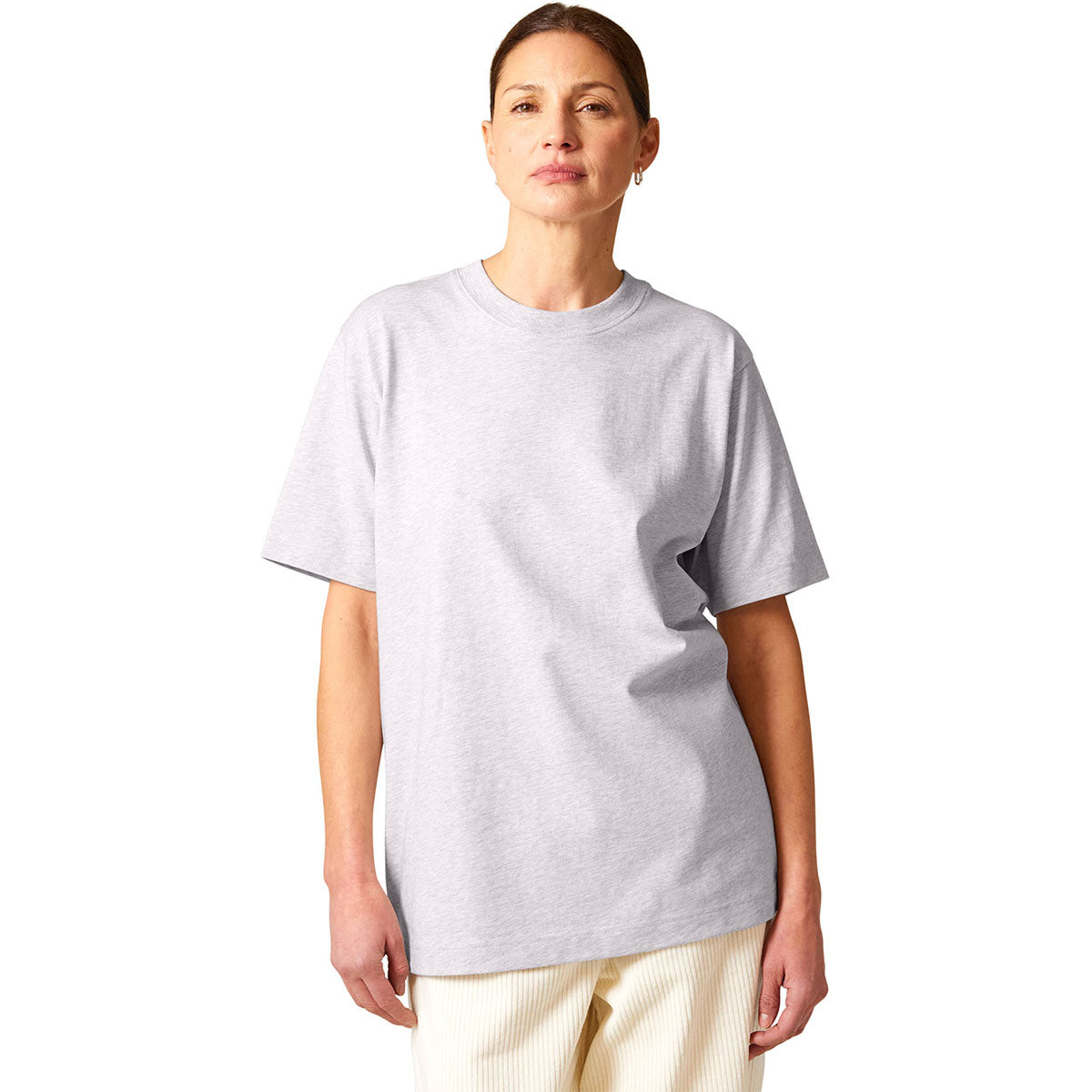 Stanley/Stella Unisex Cool Heather Grey Freestyler Heavyweight Tee