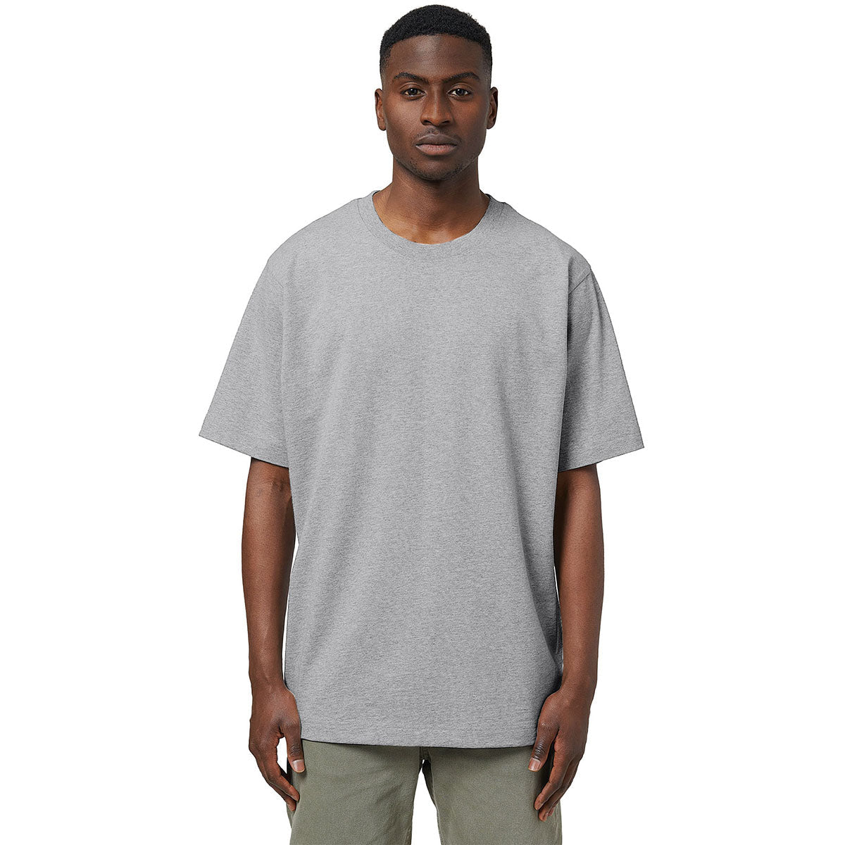 Stanley/Stella Unisex Heather Grey Freestyler Heavyweight Tee