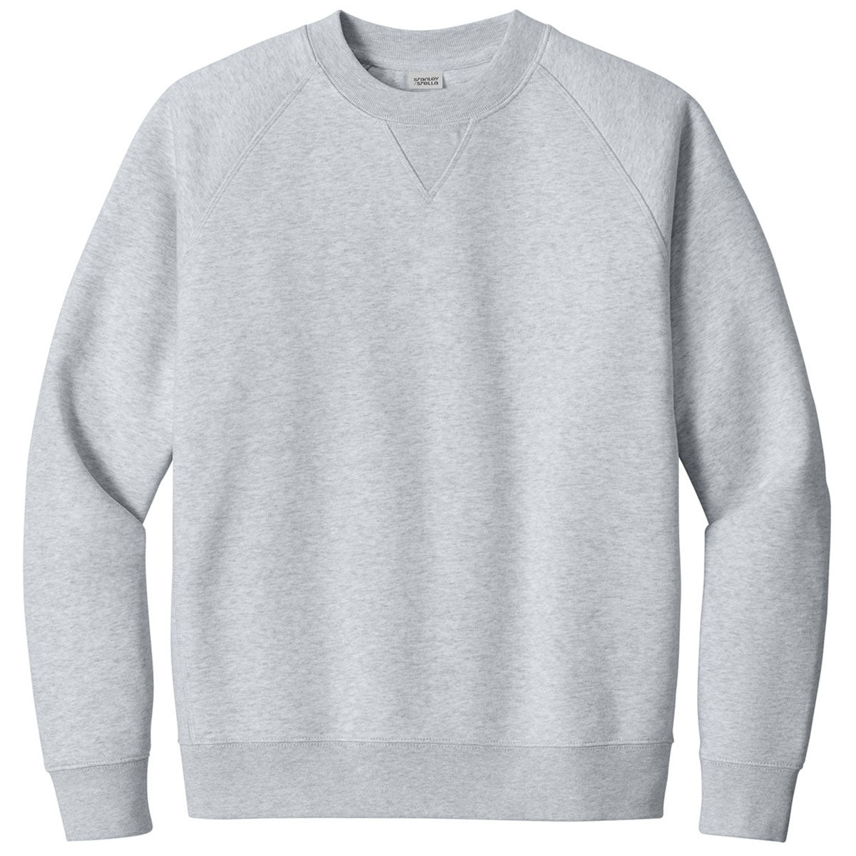 Stanley/Stella Unisex Cool Heather Grey Knoxer Crewneck Sweatshirt