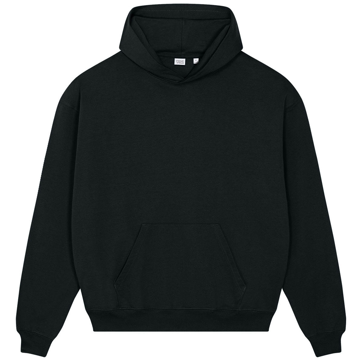 Stanley/Stella Unisex Black Cooper Dry Hooded Sweatshirt
