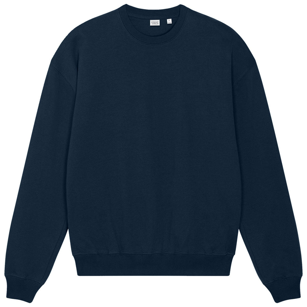 Stanley/Stella Unisex French Navy Ledger Dry Crewneck Sweatshirt
